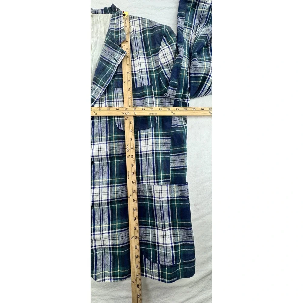 Vintage Tommy Hilfiger Plaid Sport Coat Blazer XL Union Made USA ACTWU Jacket
